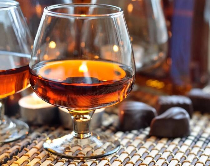 brandy to remove parasites from the body