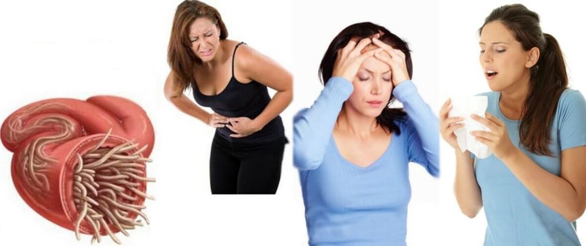 symptoms of parasitic infestation