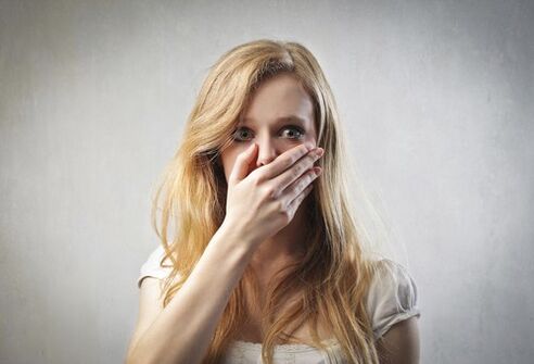 A pregnant girl learned that parasites in the body can harm the fetus